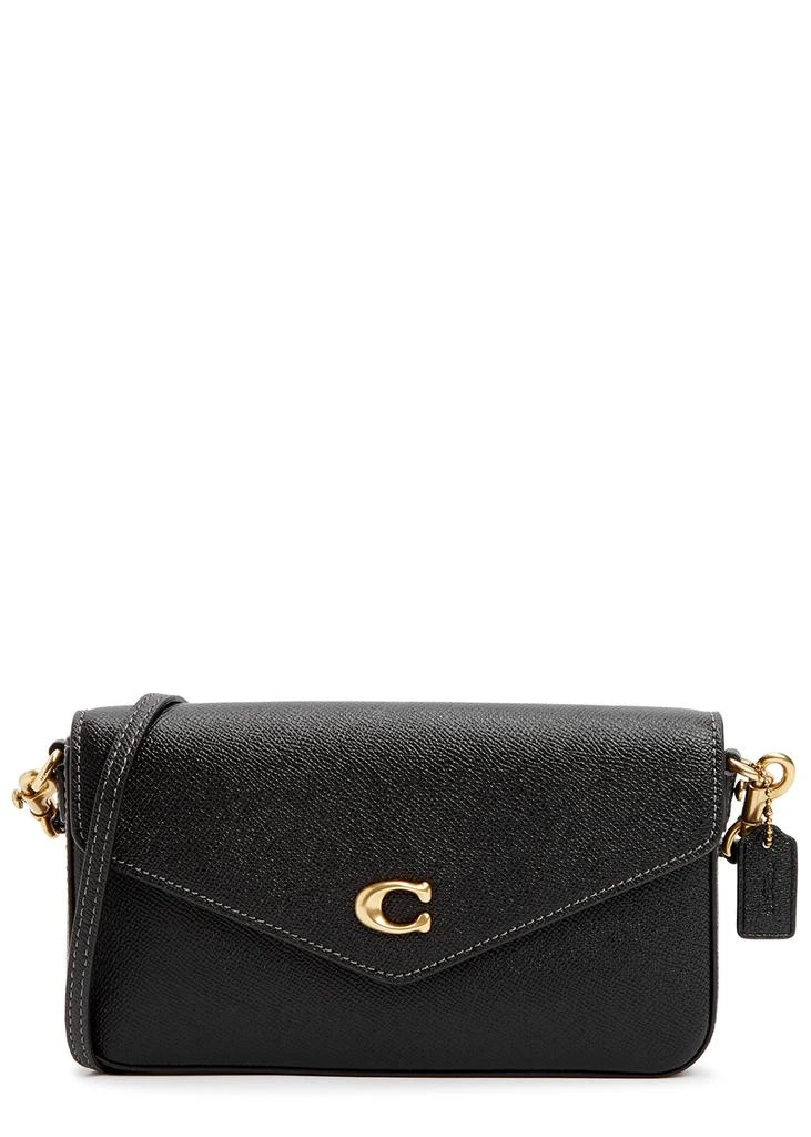 商品Coach|Wyn black leather cross-body bag,价格¥1570,第1张图片