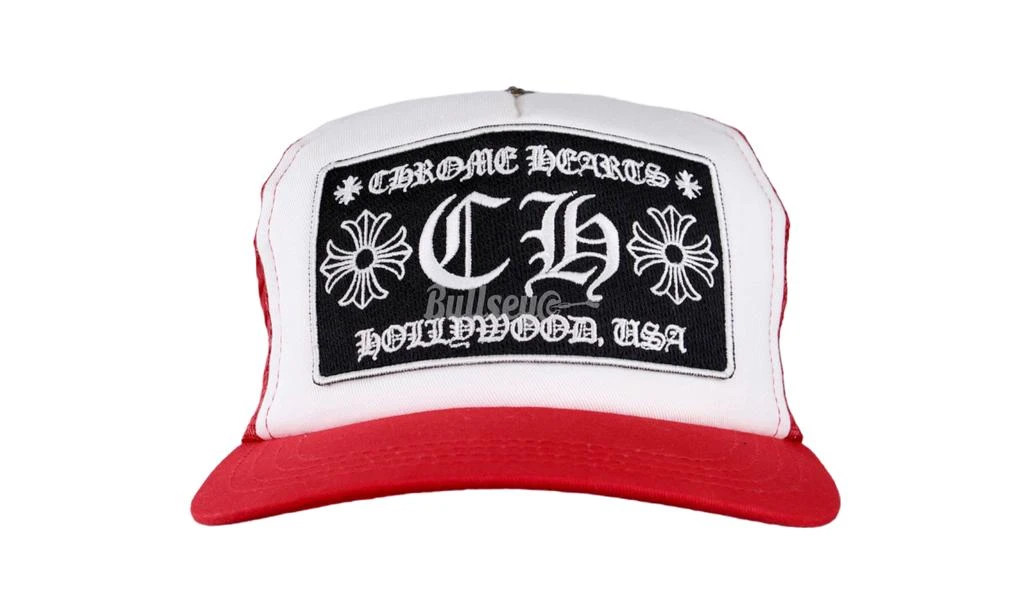 商品Chrome Hearts|Chrome Hearts Red Trucker Hat (PreOwned),价格¥3131,第1张图片