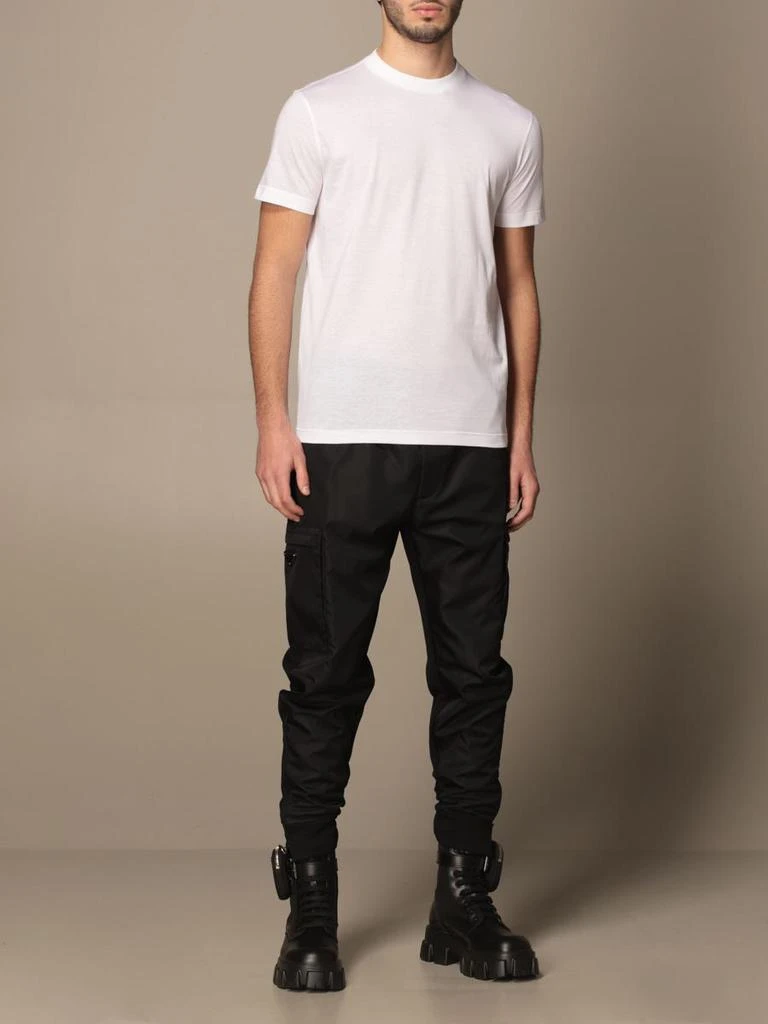 商品Prada|PRADA classic crewneck t-shirt white,价格¥4937,第2张图片详细描述