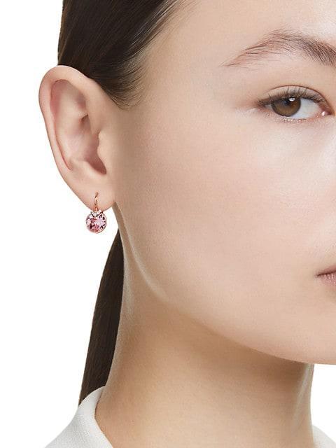 商品Swarovski|Bella Rose Gold-Tone Plated V-Drop Earrings,价格¥680,第7张图片详细描述