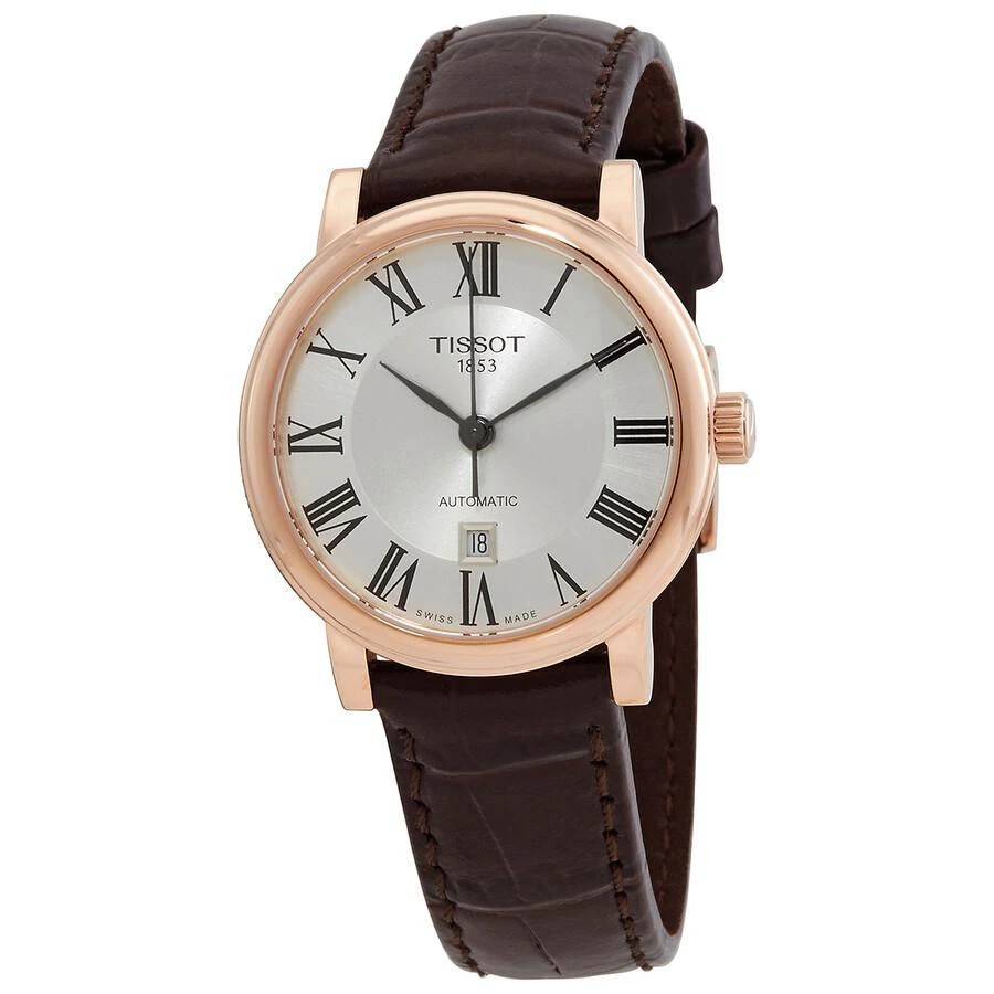 商品Tissot|女式 自动银色表盘手表 T122.207.36.033.00,价格¥1679,第1张图片