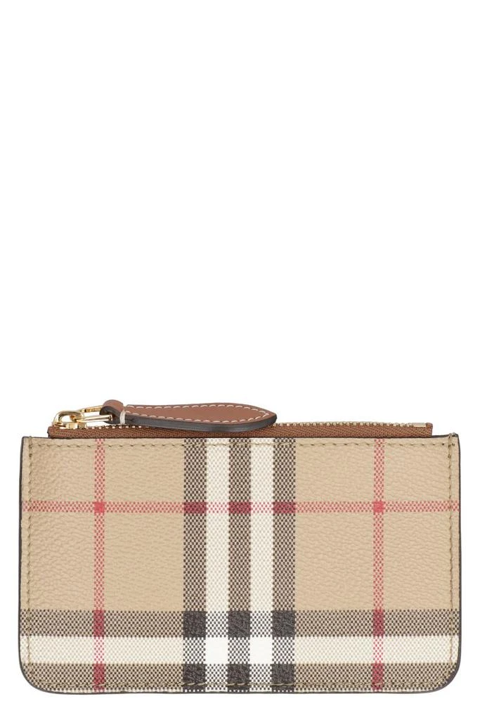 商品Burberry|Burberry Coated Fabric Coin Purse,价格¥1691,第1张图片