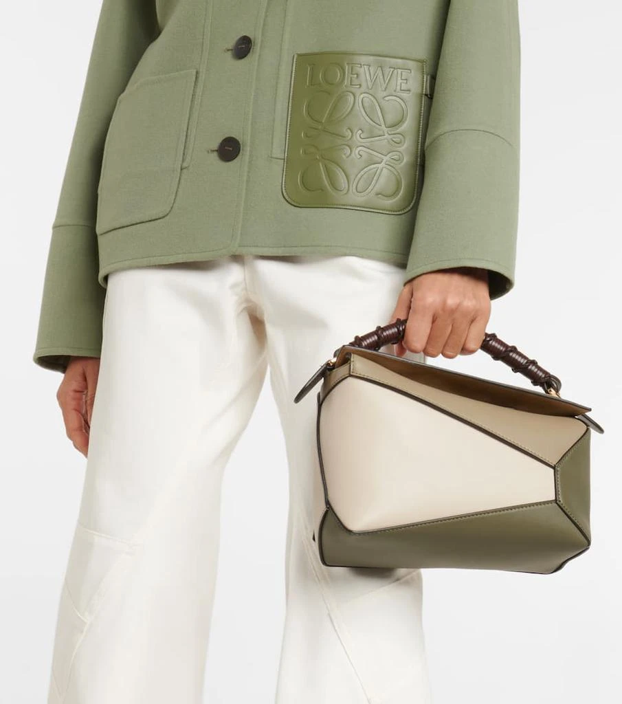商品Loewe|Puzzle Edge Small皮革单肩包,价格¥31146,第2张图片详细描述