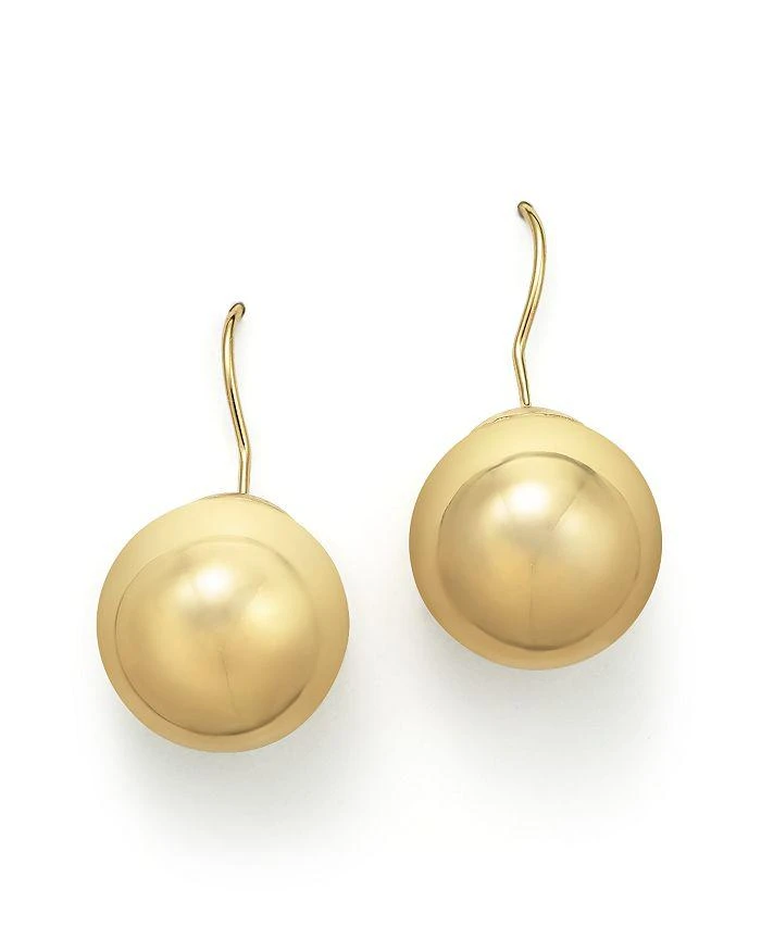 商品Bloomingdale's|14K Yellow Gold Ball Earrings - Exclusive,价格¥3366,第1张图片详细描述