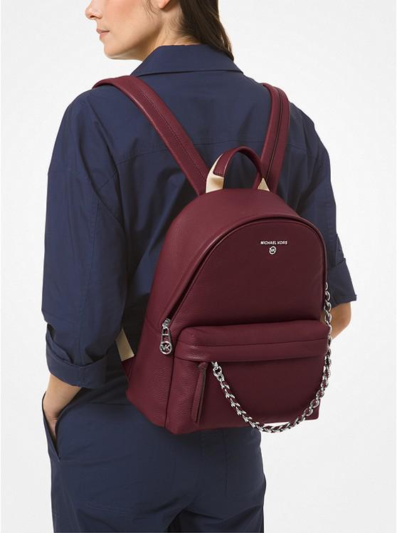 Slater Medium Pebbled Leather Backpack商品第3张图片规格展示