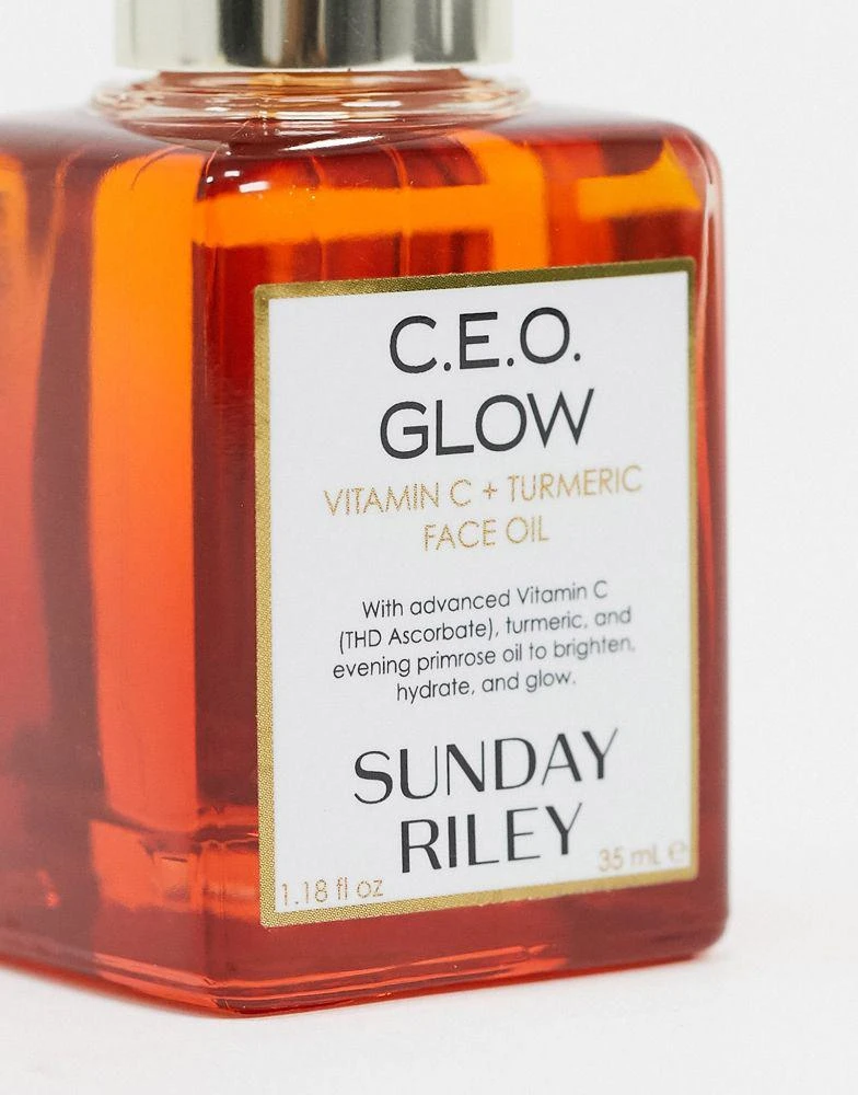 商品Sunday Riley|Sunday Riley CEO Glow Vitamin C and Turmeric Face Oil 35ml,价格¥499,第2张图片详细描述