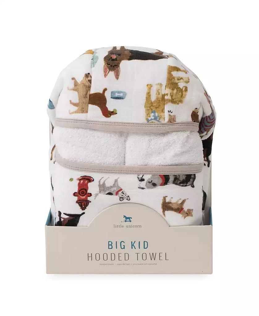 商品Little Unicorn|Baby Boys Animal Print Muslin and Terry Hooded Towel,价格¥375,第2张图片详细描述
