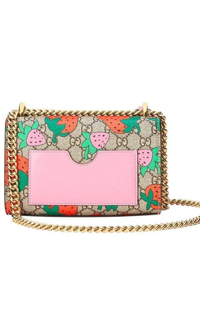 商品Gucci|Padlock Gg Strawberry Small Shoulder Bag,价格¥20661,第4张图片详细描述