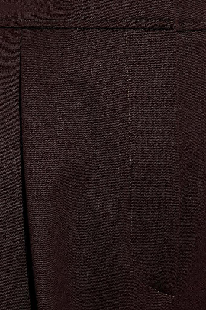 商品Brunello Cucinelli|Cropped wool-blend twill tapered pants,价格¥4005,第6张图片详细描述