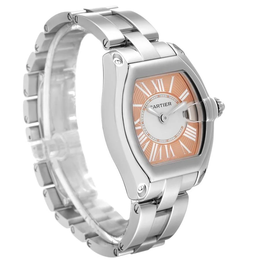 商品[二手商品] Cartier|Cartier Coral Stainless Steel Roadster W62054V3 Women's Wristwatch 30 mm,价格¥30928,第5张图片详细描述