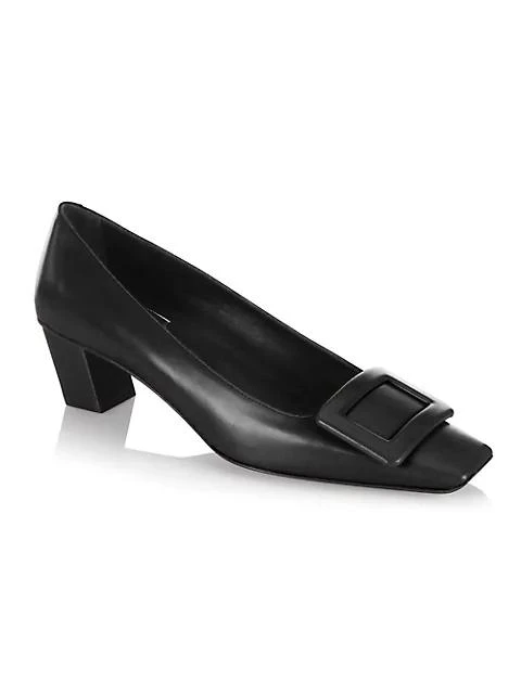 商品Roger Vivier|Belle Vivier Leather Pumps,价格¥5444,第2张图片详细描述