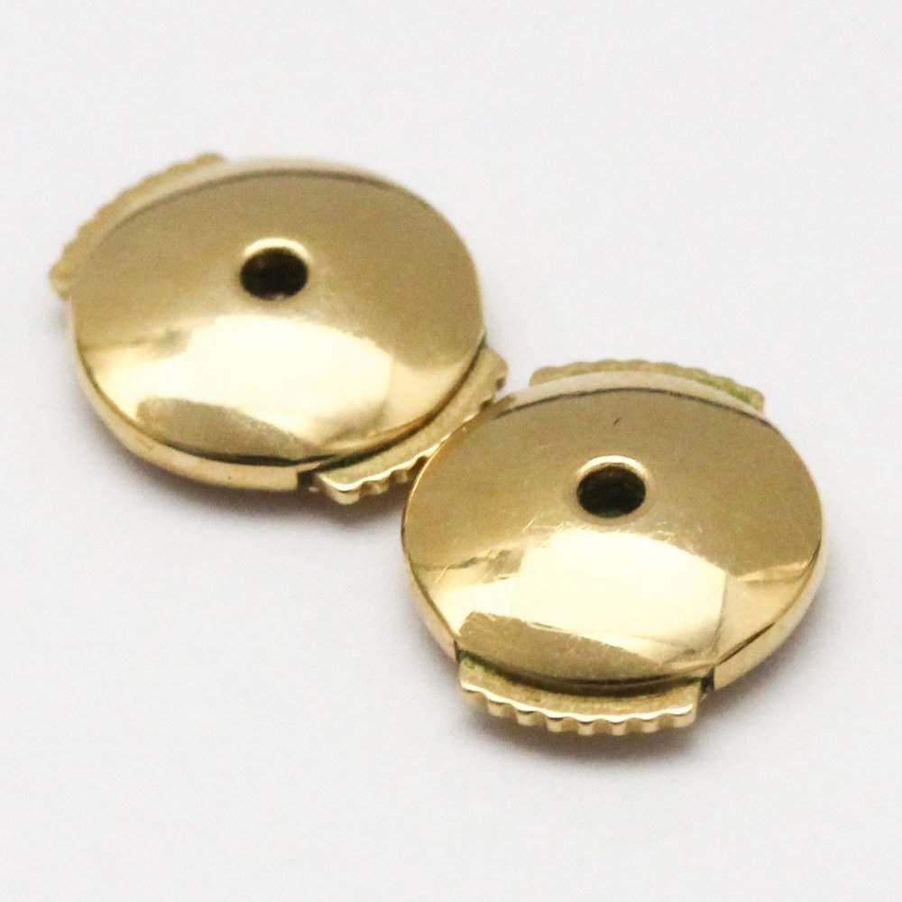 Van Cleef & Arpels Pure Alhambra 18K Yellow Gold Onyx Earrings商品第6张图片规格展示