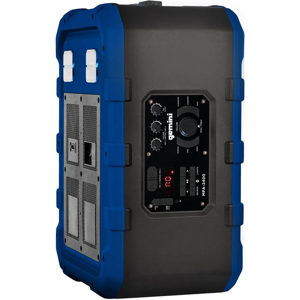 商品Gemini|10" Wireless Active Portable Bluetooth Speaker with Trolley,价格¥1488,第4张图片详细描述