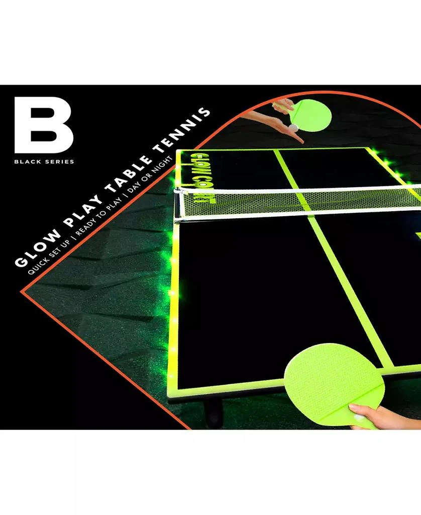 商品Black Series|Glow-In-The-Dark 40" Table Tennis Set,价格¥309,第2张图片详细描述