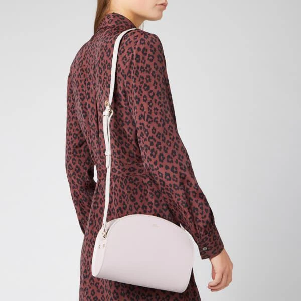 商品A.P.C.|A.P.C. Women's Demi-Lune Cross Body Bag - Pink,价格¥1615,第3张图片详细描述