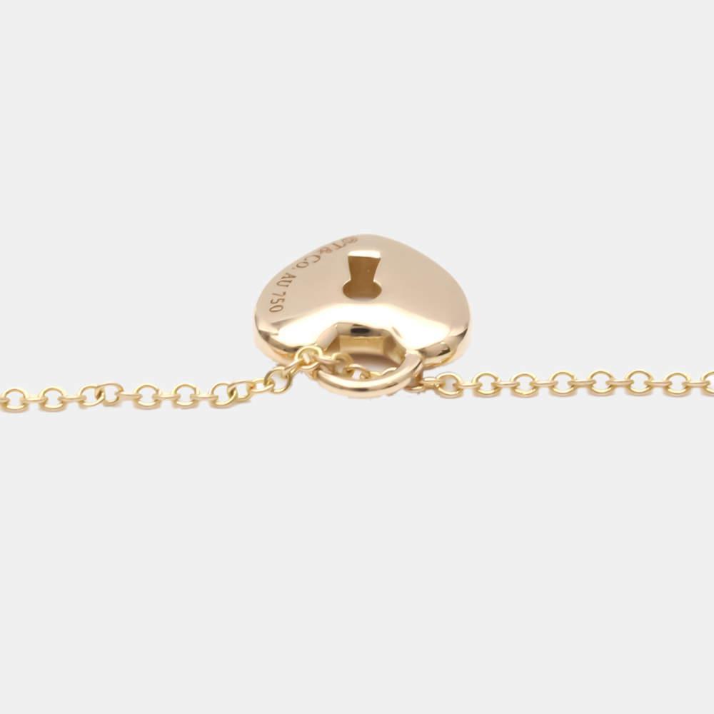 商品[二手商品] Tiffany & Co.|Tiffany & Co. Heart Lock 18K Rose Gold Necklace,价格¥3291,第7张图片详细描述