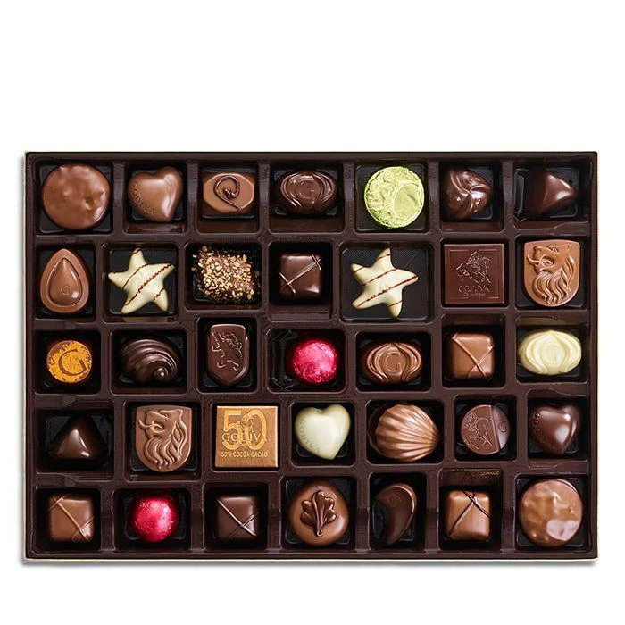 商品Godiva|Gold Collection 105-Piece Assortment Box,价格¥1229,第3张图片详细描述