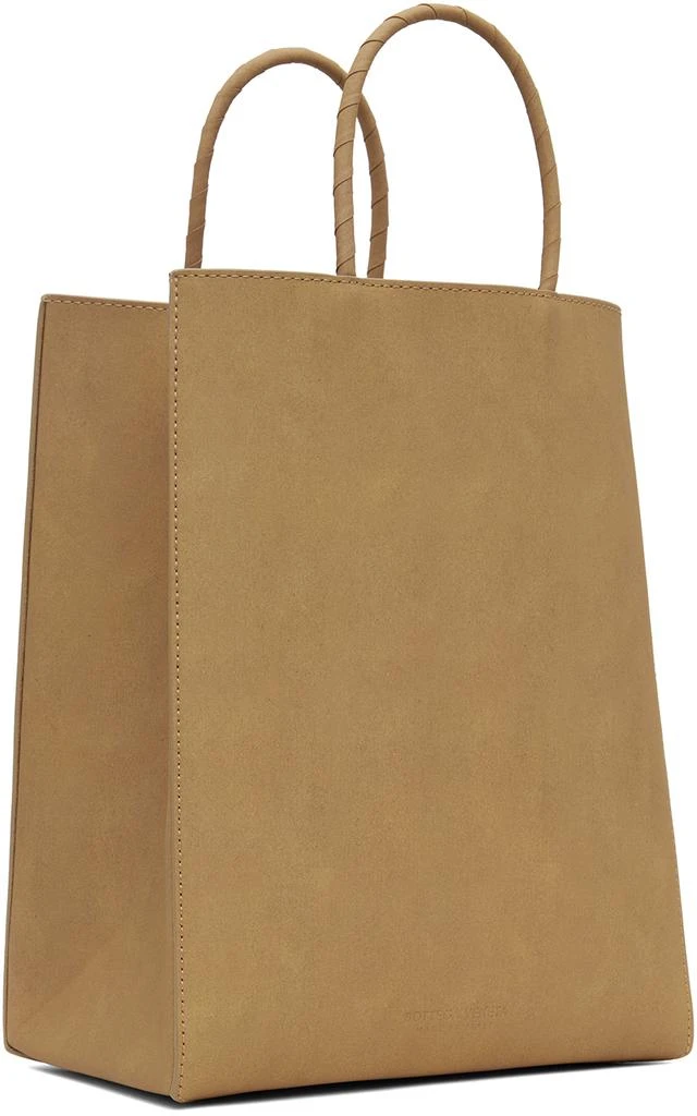 商品Bottega Veneta|Beige 'The Small Brown Bag' Tote,价格¥15029,第2张图片详细描述