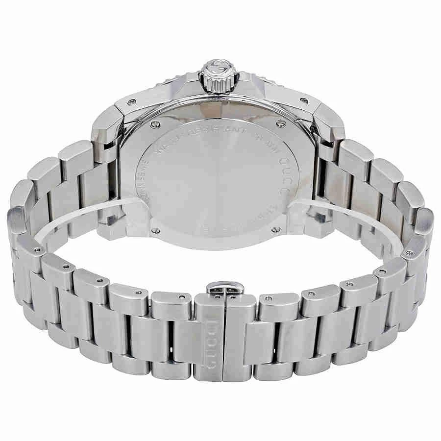 商品Gucci|Dive XL Black Dial Stainless Steel Men's Watch YA136208,价格¥7318,第3张图片详细描述