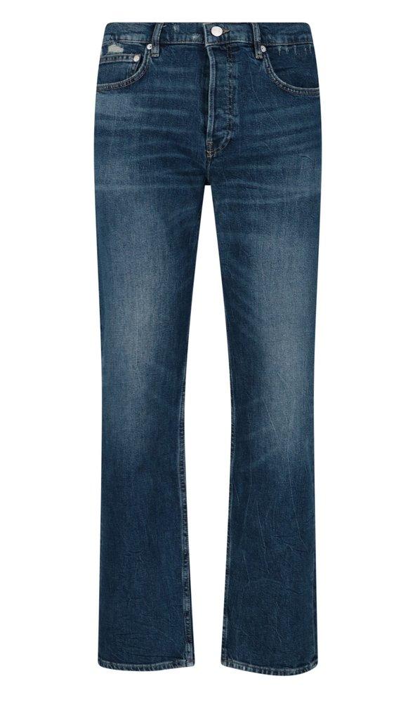 Frame Straight-Leg Cropped Jeans商品第1张图片规格展示