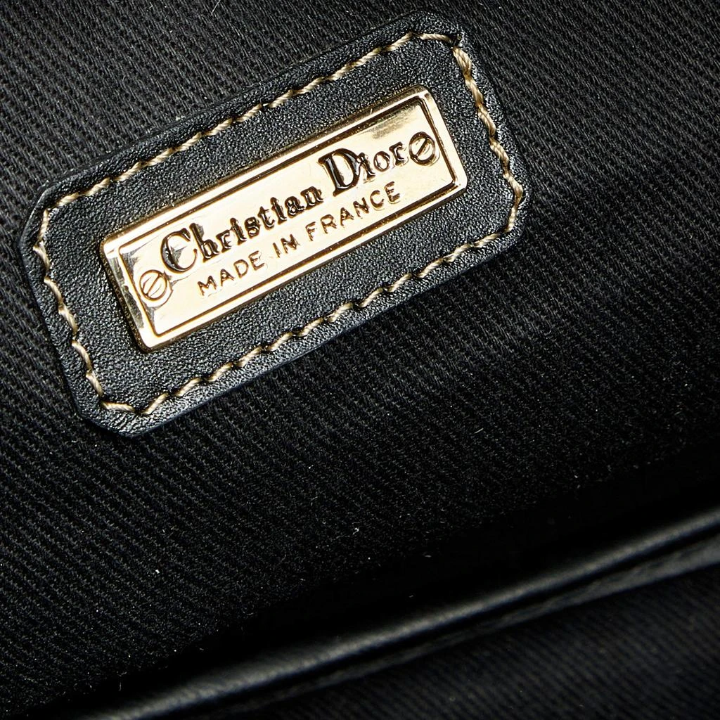 Dior Black Honeycomb Coated Canvas and Leather Vintage Briefcase  商品