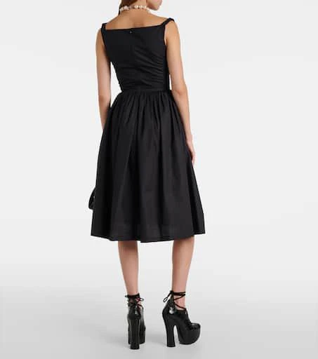 商品Vivienne Westwood|Sunday棉质紧身胸衣式连衣裙,价格¥8701,第3张图片详细描述