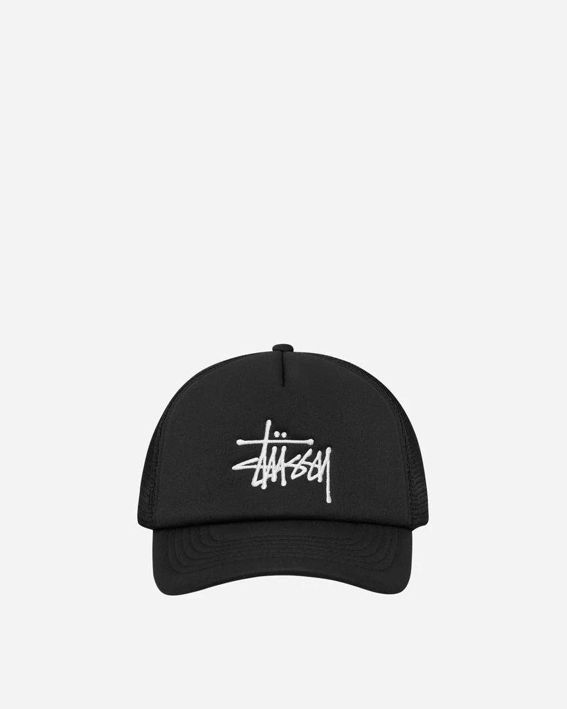 商品STUSSY|Big Basic Trucker Cap Black,价格¥393,第1张图片