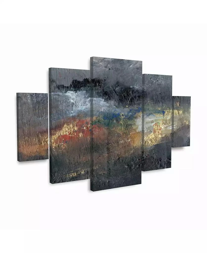 商品Trademark Global|Joyce Combs Mountains in the Mist III Multi Panel Art Set Large Diamond - 19" x 41.5",价格¥2700,第2张图片详细描述