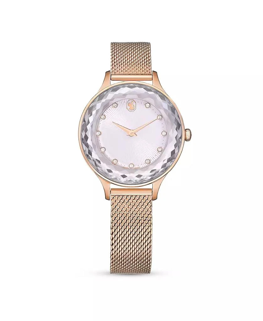 商品Swarovski|Women's Quartz Octea Nova Rose Gold-Tone Metal Watch, Swiss Made 33mm,价格¥2160,第1张图片