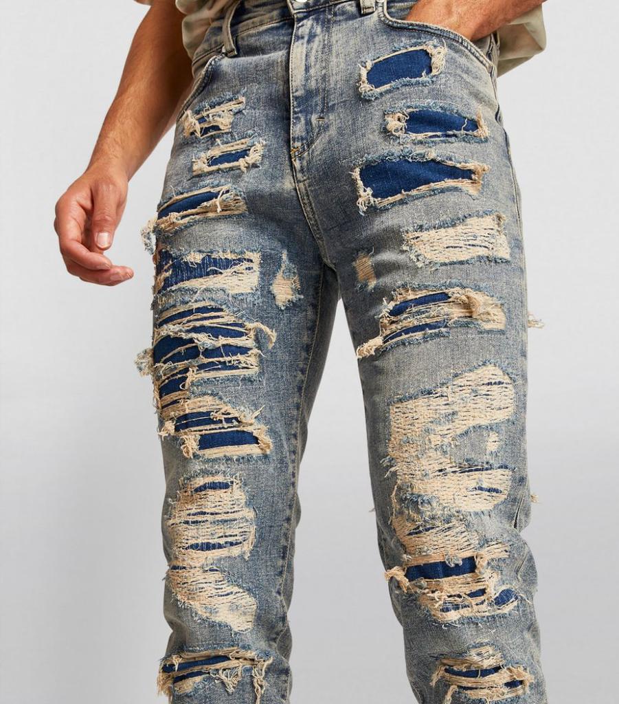 Shredded Skinny Jeans商品第6张图片规格展示
