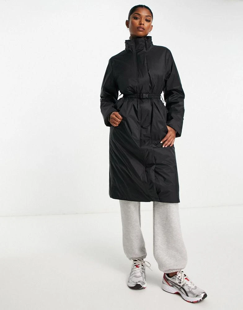 商品RAINS|Rains waterproof padded nylon coat in black,价格¥1594,第2张图片详细描述