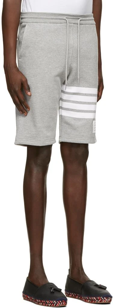 商品Thom Browne|Grey Engineered 4-Bar Shorts,价格¥6916,第2张图片详细描述