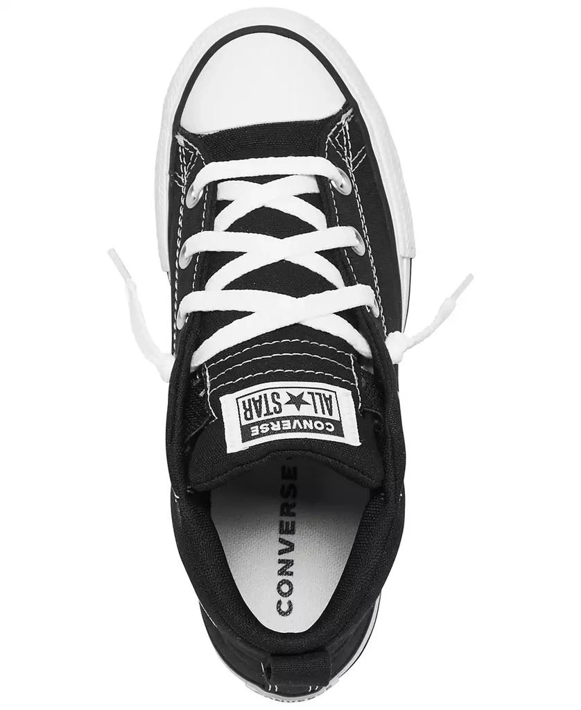 商品Converse|Little Kids Chuck Taylor All Star Street Mid Casual Sneakers from Finish Line,价格¥337,第4张图片详细描述