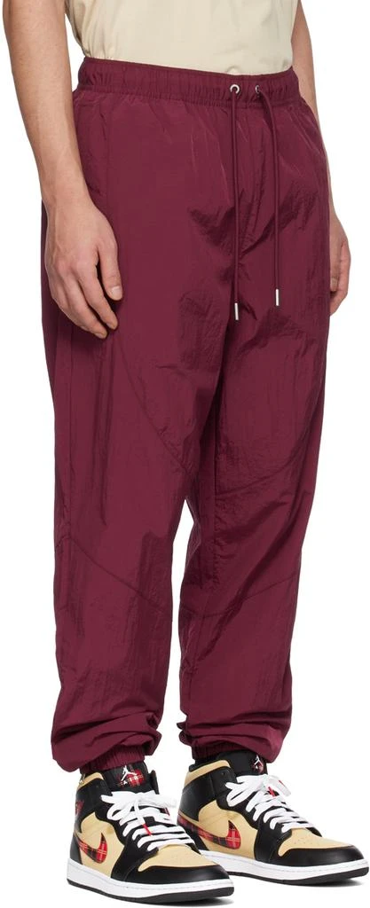 商品Jordan|Burgundy Statement Warm Up Track Pants,价格¥487,第2张图片详细描述