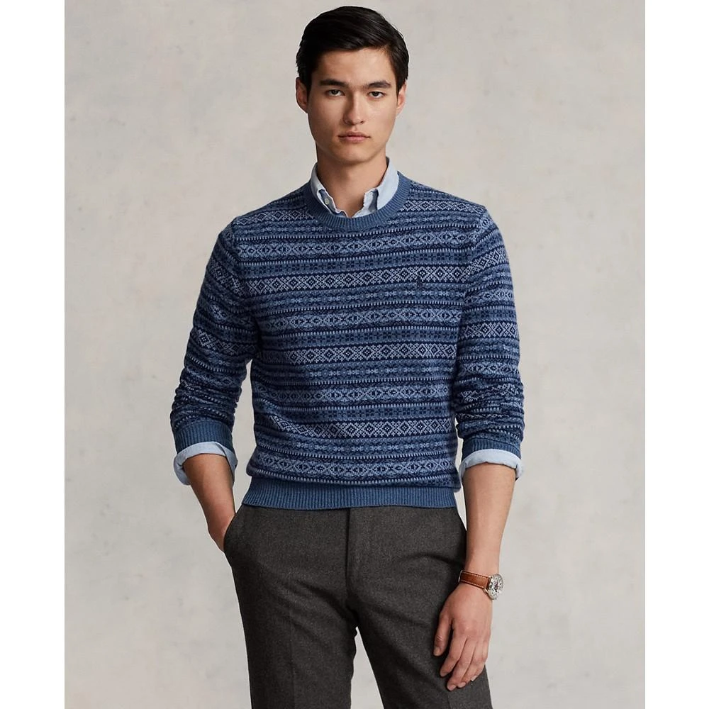 商品Ralph Lauren|Men's Fair Isle Wool Sweater,价格¥912,第1张图片