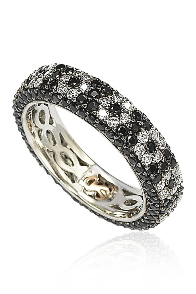 商品Suzy Levian|Flower Eternity Band Ring,价格¥1050,第2张图片详细描述