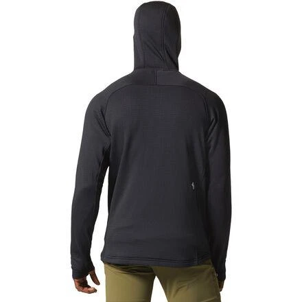 商品Mountain Hardwear|Polartec Power Grid Full-Zip Hoodie - Men's,价格¥1056,第2张图片详细描述