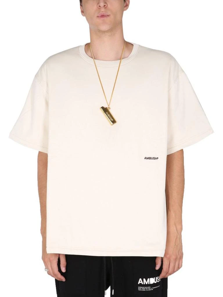 商品Ambush|AMBUSH PADDED T-SHIRT WITH EMBROIDERED LOGO,价格¥1721,第1张图片