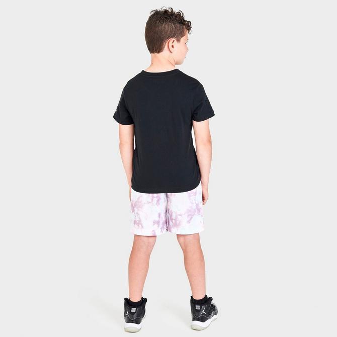 Little Kids' Air Jordan Retro Sport DNA T-Shirt and Shorts Set商品第2张图片规格展示