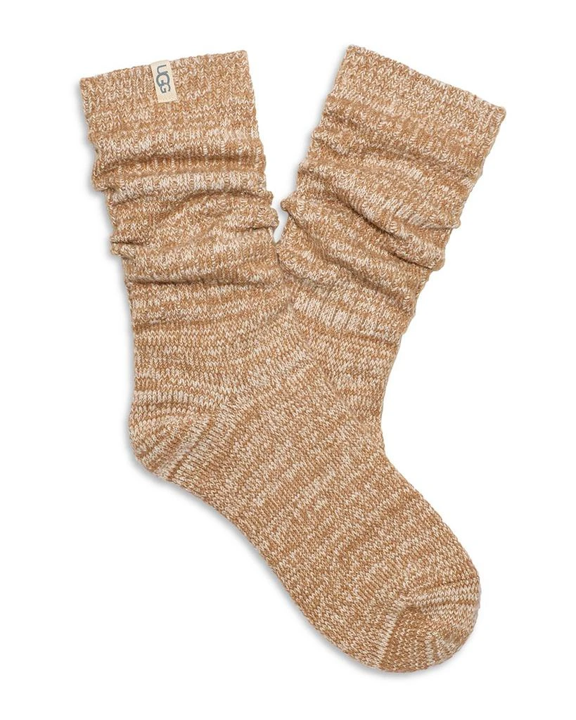 Rib Knit Slouchy Crew Socks, Pack of 3 商品