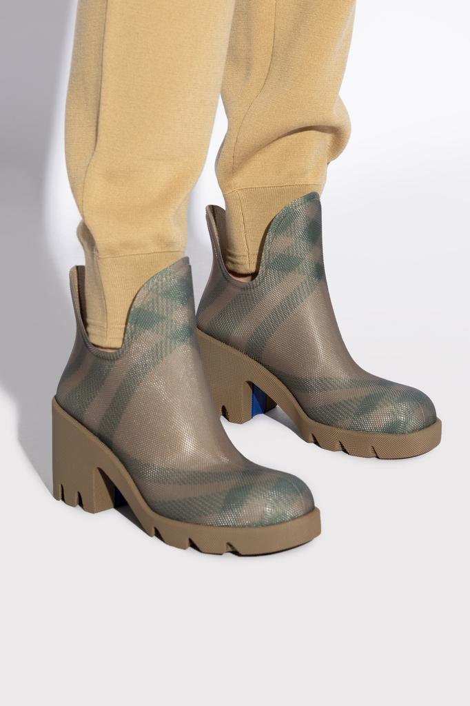 数量限定！Burberry Marsh マーシュ ラバー アンクル ブーツ バーバリー マーシュ ラバー アンクル ブーツ - レディース