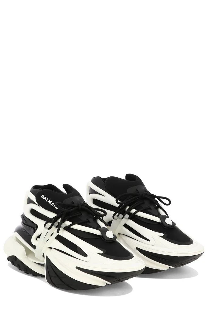 商品Balmain|Balmain Unicorn Lace-Up Sneakers,价格¥5680,第3张图片详细描述