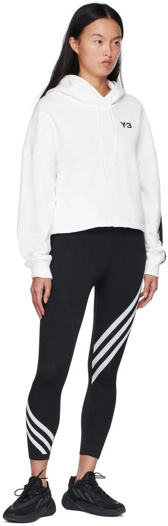 商品Y-3|White Cotton Hoodie,价格¥527,第4张图片详细描述