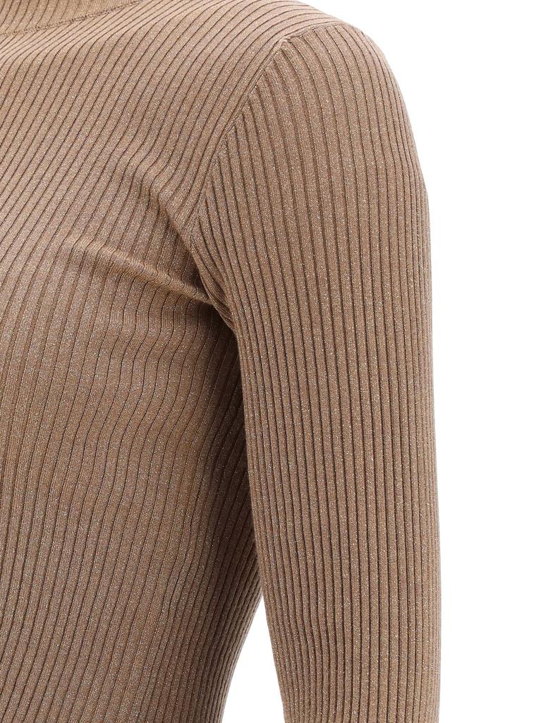 Brunello Cucinelli Women's  Brown Other Materials Sweater商品第3张图片规格展示