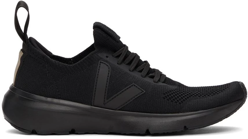 商品Rick Owens|Black Veja Edition Runner Style 2-V Sneakers,价格¥1047,第1张图片