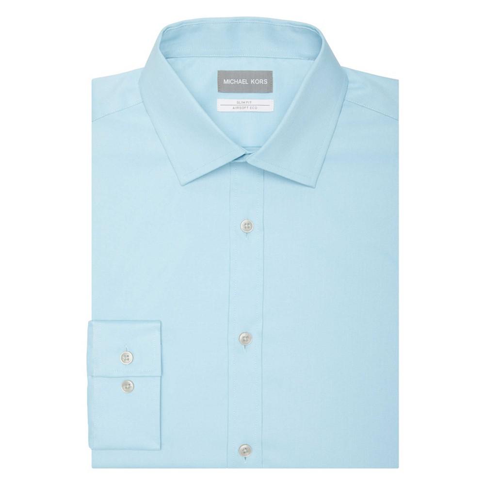 Men's Airsoft Eco Slim Fit Untucked Dress Shirt商品第3张图片规格展示