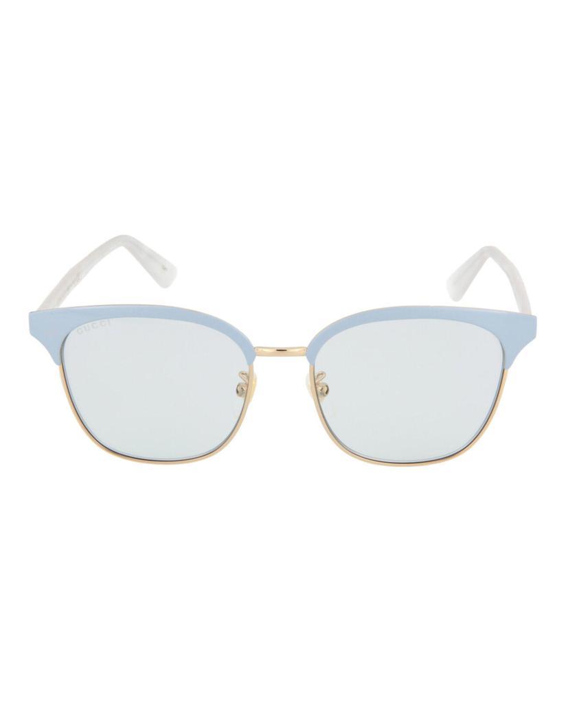 商品Gucci|Round-Frame Metal Sunglasses,价格¥717,第1张图片