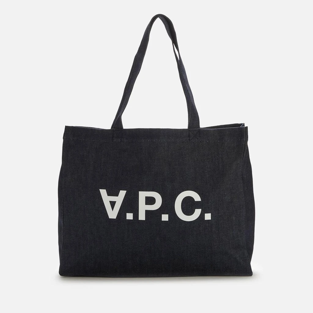 商品A.P.C.|A.P.C. Women's Daniela Shopper Bag - Indigo,价格¥884,第1张图片