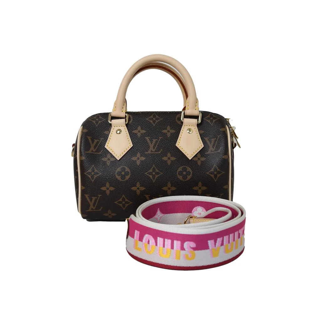 商品Louis Vuitton|Louis Vuitton Speedy Bandouliere 20 Monogram Fuchsia,价格¥20619,第1张图片