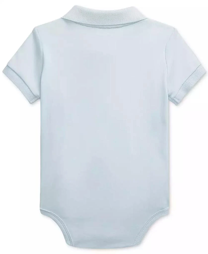 商品Ralph Lauren|Baby Boys Cotton Polo Bodysuit,价格¥259,第2张图片详细描述